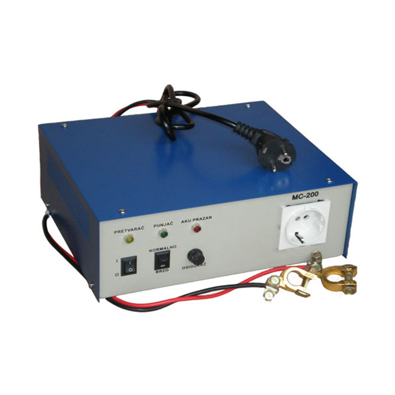 Pretvarač napona MC-200 sa baterijom | Inverter 12V/220V za pumpe i grejanje - Slika 2